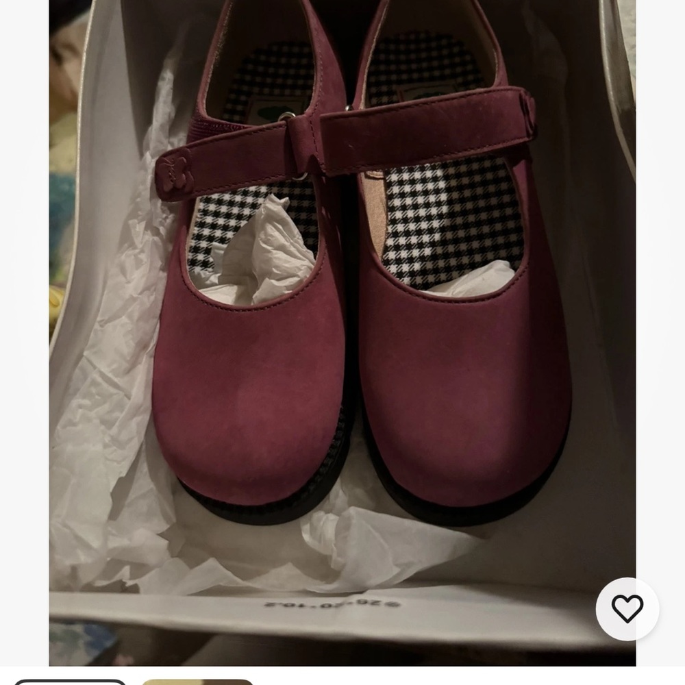 Mulberry Purple Leather Dress Shoes with Suede Finish